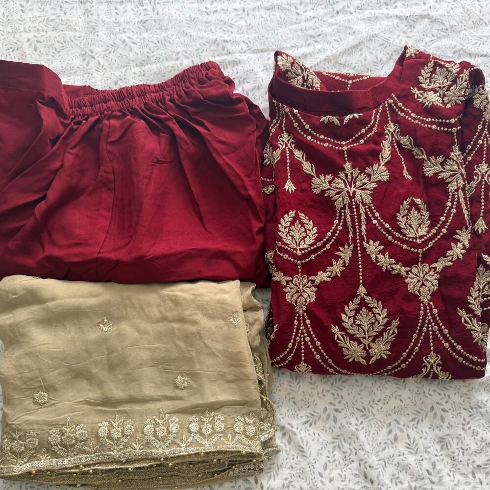 Pakistani Indian Shalwar Kameez Punjabi suit(NEW)